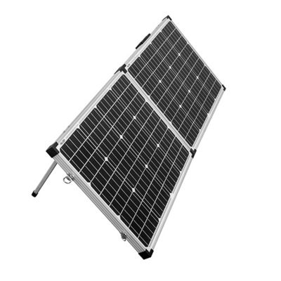 100W IP65 12v 7.64A Lipat Panel Surya Mono Panel Surya Untuk Camping