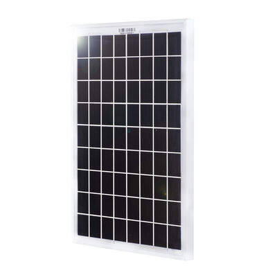 10w Panel Surya Portable Kecil 340 X 240 X 17mm Panel Surya Monokristalin 10 Watt