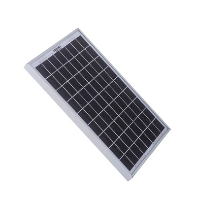 10w Panel Surya Portable Kecil 340 X 240 X 17mm Panel Surya Monokristalin 10 Watt