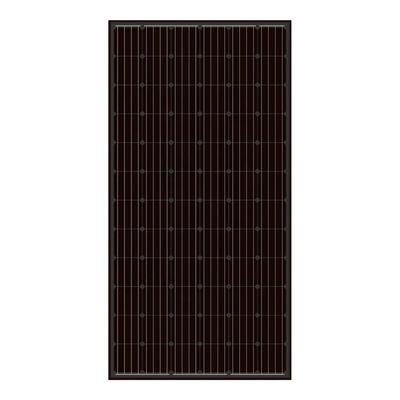 300w sampai 340w All Black Solar Panels Panel Surya Monokristalin