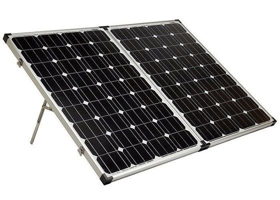 160w 17.46V Panel Surya Lipat Camping Panel Surya Daya Tinggi CE Untuk RV