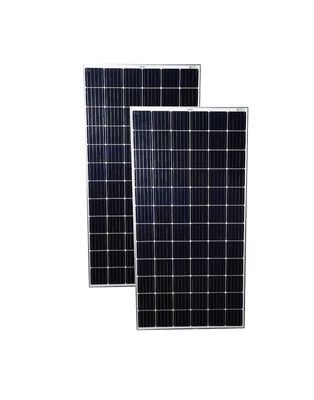 395 Watt IP68 Panel Surya Bifacial Anodized Double Glass Panel Surya