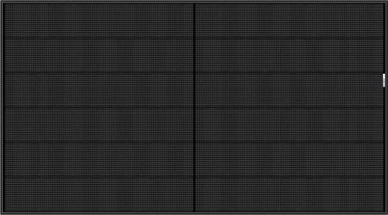 300w 36.2V Hitam Panel Surya PV Panel Surya Polikristalin