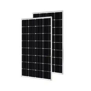 100w Panel Surya Portable Kecil Sel Surya Monokristalin 18.2V