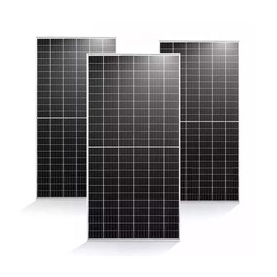 565W N Tipe Mono-Kristalin Silicon Panel Surya 182x91mm