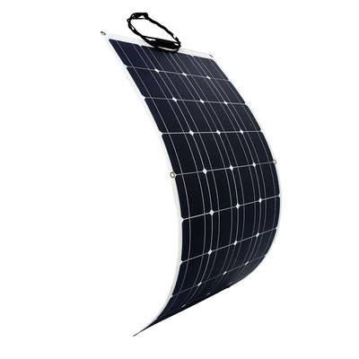 Ringan Dan Mudah Untuk Menginstal 100w 12v Semi Fleksibel Panel Surya Untuk Perahu Mobil
