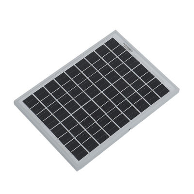 Kompak dan ringan 10W mono panel surya untuk mengisi daya perangkat kecil dan baterai 12V