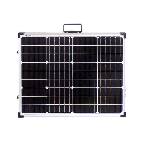 100W IP65 12v 7.64A Lipat Panel Surya Mono Panel Surya Untuk Camping