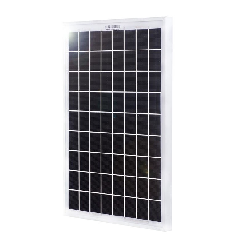 10w Panel Surya Portable Kecil 340 X 240 X 17mm Panel Surya Monokristalin 10 Watt