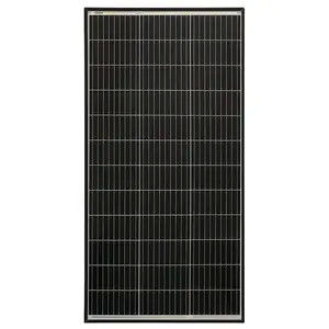 160 Watt 11kg Panel Surya Portable Kecil Monokristalin Untuk Pengisian Baterai 12v